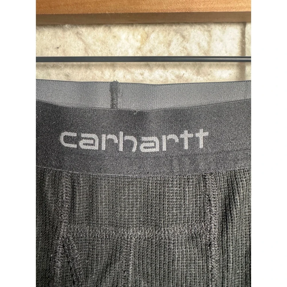 Carhartt Force Mens XL Tall Black Thermal Base Layer Pants MBL103T BL Leggings